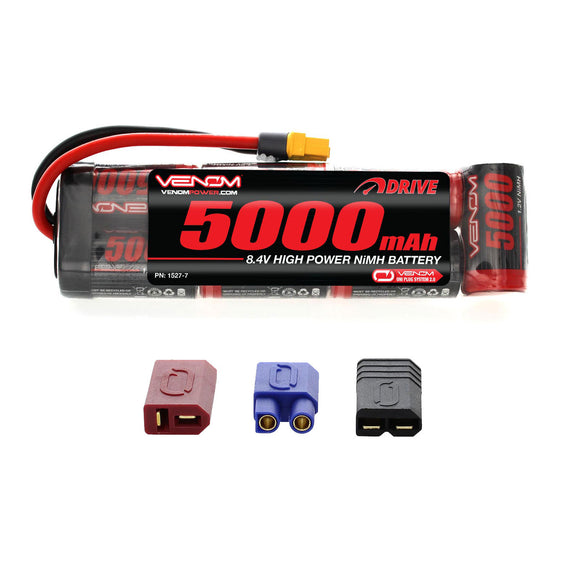 DRIVE 8.4V 5000mAh NiMH Flat Pack Battery with UNI 2.0 Plug - Race Dawg RC