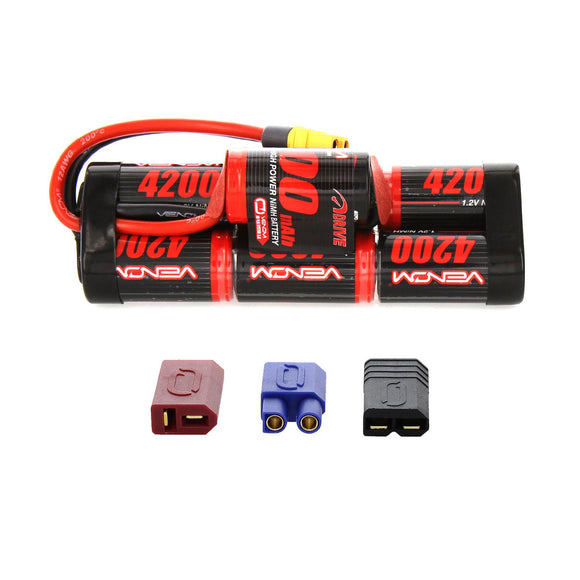 DRIVE 8.4V 4200mAh NiMH Hump Pack Battery with UNI 2.0 Plug - Race Dawg RC