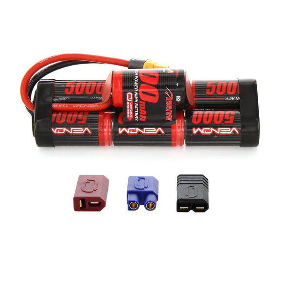 DRIVE 8.4V 5000mAh NiMH Hump Pack Battery with UNI 2.0 Plug - Race Dawg RC
