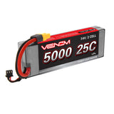 DRIVE 25C 2S 5000mAh 7.4V LiPo Hardcase Battery with UNI 2.0 - Race Dawg RC