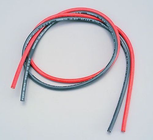 Red and Black 12 Gauge Ultra Wire - Race Dawg RC