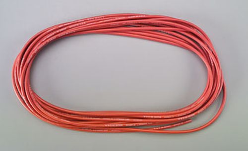 Red 12 Gauge Wet Noodle Wire, 6ft - Race Dawg RC