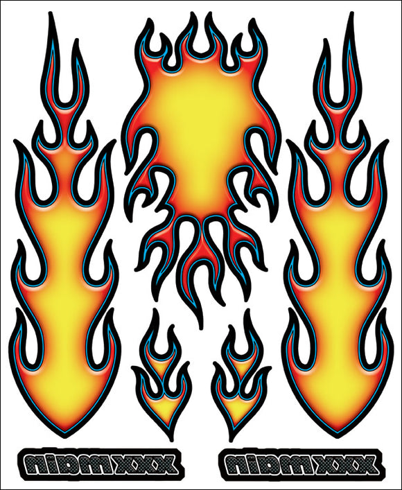 Fire Internal Graphic - Race Dawg RC